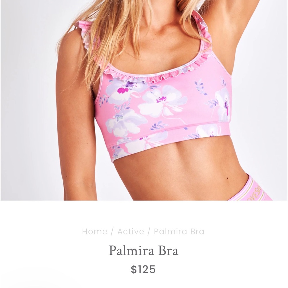 LoveShackFancy Sports Bra. Adorable and in perfect condition :)